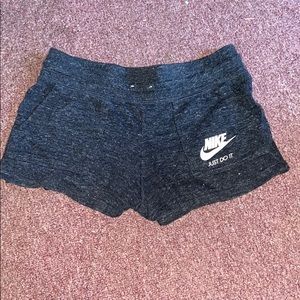 Gray Nike Sportswear Gym Vintage Shorts